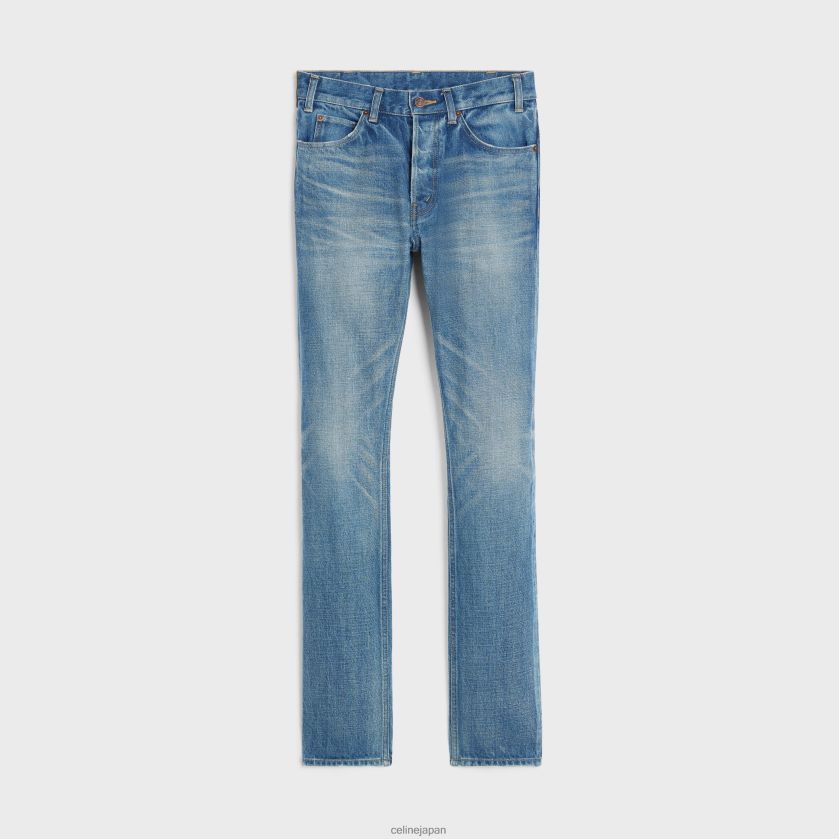 衣服 CELINE デニムのルージーンズ ヴィンテージユニオンウォッシュ 男性 8JBDJJ1999